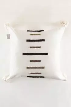 Evila Originals, Craft, подушка, разноцветная, 100 % ЛЕН, 43 x 43 см