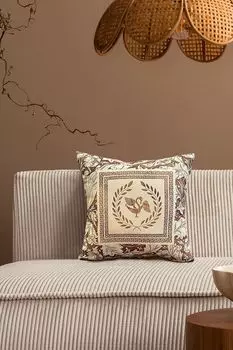 Evila Originals, Ethnic — Tile Red, подушка, плитка красная, 100 % ПОЛИЭСТЕР, 40 x 40 см