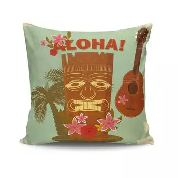 Evila Originals, KRLNTHW- KSY2149, разноцветная, подушка, 50 % хлопок/50 % полиэстер