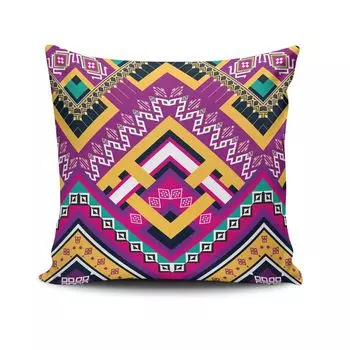 Evila Originals, NKRLNT- CLV0183, разноцветная, подушка, 50 % хлопок/50 % полиэстер