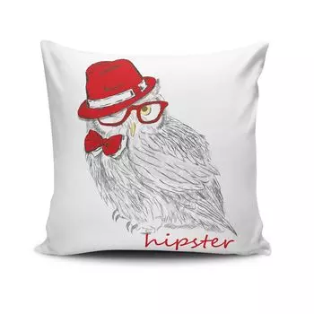 Evila Originals, NKRLNT- CLV0190, разноцветная, подушка, 50 % хлопок/50 % полиэстер