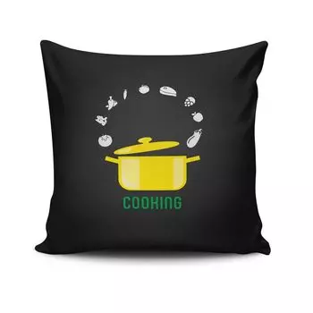 Evila Originals, NKRLNT- CLV0201, разноцветная, подушка, 50 % хлопок/50 % полиэстер