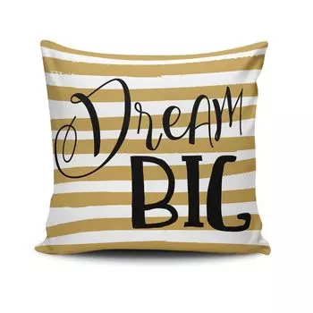 Evila Originals, NKRLNT- CLV0208, разноцветная, подушка, 50 % хлопок/50 % полиэстер