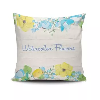 Evila Originals, NKRLNT- CLV0226, разноцветная, подушка, 50 % хлопок/50 % полиэстер