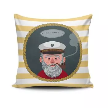 Evila Originals, NKRLNT- CLV0233, разноцветная, подушка, 50 % хлопок / 50 % полиэстер