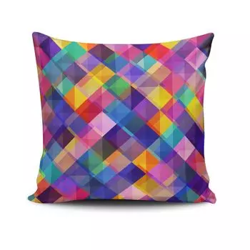 Evila Originals, NKRLNT- CLV0242, разноцветная, подушка, 50 % хлопок/50 % полиэстер