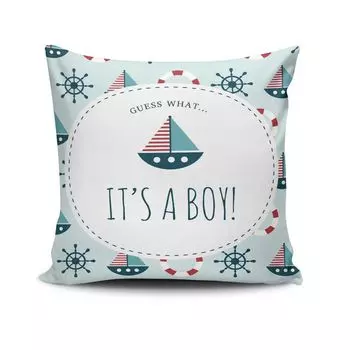 Evila Originals, NKRLNT- CLV0250, разноцветная, подушка, 50 % хлопок/50 % полиэстер