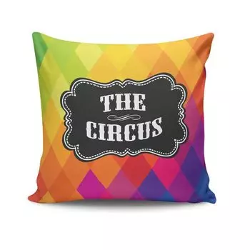 Evila Originals, NKRLNT- KSY0117, разноцветная, подушка, 50% хлопок/50% полиэстер