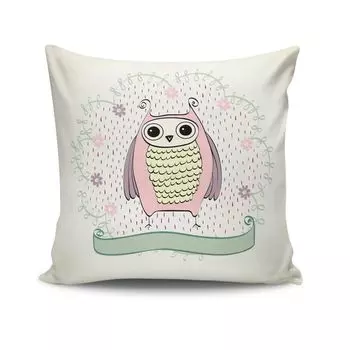 Evila Originals, NKRLNT- KSY0173, разноцветная, подушка, 50 % хлопок/50 % полиэстер