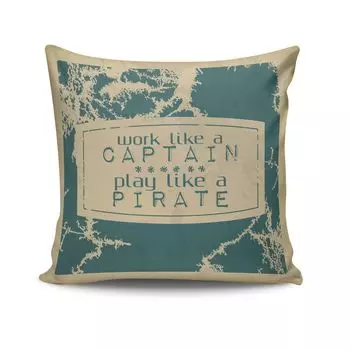 Evila Originals, NKRLNT- KSY0174, разноцветная, подушка, 50 % хлопок/50 % полиэстер