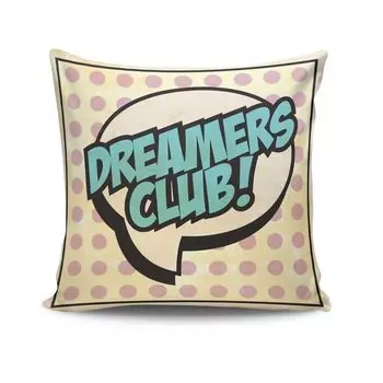 Evila Originals, NKRLNT- KSY0184, разноцветная, подушка, 50 % хлопок/50 % полиэстер