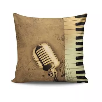 Evila Originals, NKRLNT- KSY2108, разноцветная, подушка, 50 % хлопок/50 % полиэстер