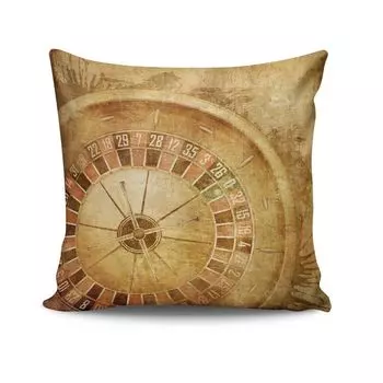 Evila Originals, NKRLNT- KSY2109, разноцветная, подушка, 50 % хлопок/50 % полиэстер