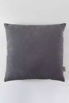 Evila Originals, Осень — Антрацит, чехол на подушку, антрацит, 50 % ПОЛИЭСТЕР / 50 % ХЛОПОК, 45 x 45 см