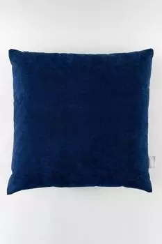 Evila Originals, Осень — темно-синий, чехол на подушку, темно-синий, 50 % ПОЛИЭСТЕР / 50 % ХЛОПОК, 45 x 45 см