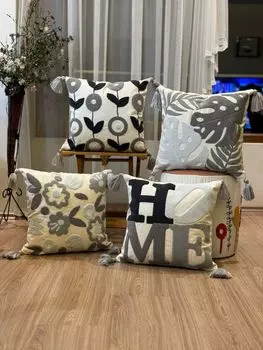 Evila Originals, Подушка для пунша из четырех частей v3 — многоцветная, подушка, многоцветная, 100 % ПОЛИЭСТЕР, 43 x 43 см