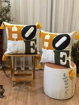 Evila Originals, Подушка для пунша из двух частей v12 — многоцветная, подушка, многоцветная, 100 % ПОЛИЭСТЕР, 43 x 43 см