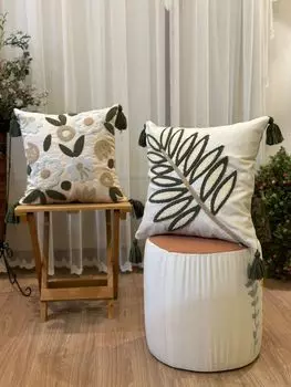 Evila Originals, Подушка для пунша из двух частей v1 — зеленый, подушка, зеленый, 100 % ПОЛИЭСТЕР, 43 x 43 см