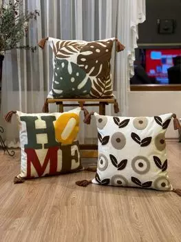 Evila Originals, Подушка для пунша из трех частей - разноцветная, подушка, разноцветная, 100 % ПОЛИЭСТЕР, 43 x 43 см