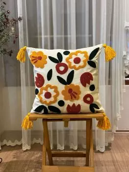 Evila Originals, Punch Cushion v10 - Multicolor, подушка, многоцветная, 100 % ПОЛИЭСТЕР, 43 x 43 см