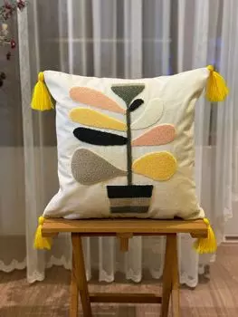 Evila Originals, Punch Cushion v12 - Multicolor, подушка, многоцветная, 100 % ПОЛИЭСТЕР, 43 x 43 см