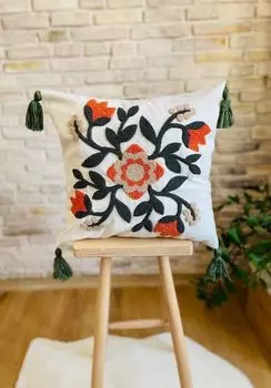 Evila Originals, Punch Cushion v19 - Multicolor, подушка, разноцветная, 100 % ПОЛИЭСТЕР, 43 x 43 см