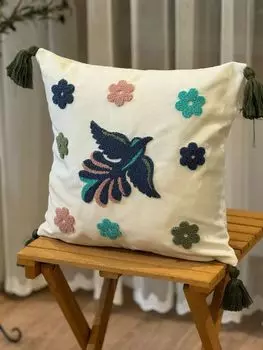 Evila Originals, Punch Cushion v1 - Multicolor, подушка, многоцветная, 100 % ПОЛИЭСТЕР, 43 x 43 см