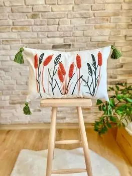 Evila Originals, Punch Cushion v20 - Multicolor, подушка, разноцветная, 100 % ПОЛИЭСТЕР, 43 x 43 см