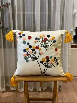 Evila Originals, Punch Cushion v22 - Multicolor, подушка, разноцветная, 100 % ПОЛИЭСТЕР, 43 x 43 см