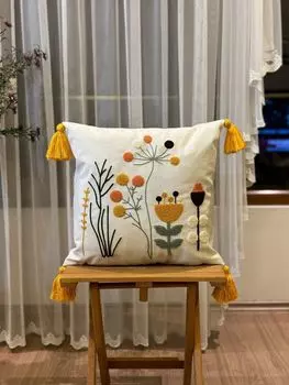 Evila Originals, Punch Cushion v26 - Multicolor, подушка, разноцветная, 100 % ПОЛИЭСТЕР, 43 x 43 см