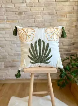 Evila Originals, Punch Cushion v32 - Multicolor, подушка, разноцветная, 100 % ПОЛИЭСТЕР, 43 x 43 см