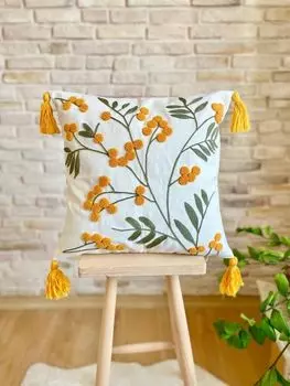 Evila Originals, Punch Cushion v34 - Multicolor, подушка, разноцветная, 100 % ПОЛИЭСТЕР, 43 x 43 см