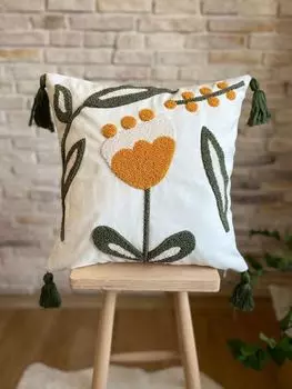 Evila Originals, Punch Cushion v50 - Multicolor, подушка, разноцветная, 100 % ПОЛИЭСТЕР, 43 x 43 см