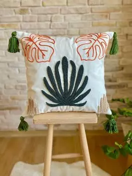 Evila Originals, Punch Cushion v51 - Multicolor, подушка, разноцветная, 100 % ПОЛИЭСТЕР, 43 x 43 см