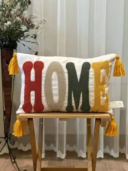 Evila Originals, Punch Cushion v54 - Multicolor, подушка, разноцветная, 100 % ПОЛИЭСТЕР, 43 x 43 см