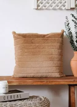 Evila Originals, YST0421, подушка, коричневый, 100% ТКАНЬ ПЕЛУШ, 50 x 50 x 7 см