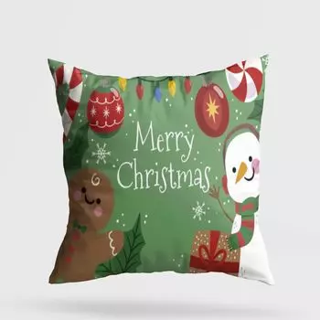 Evila Originals, YY202320- GRC3213, разноцветная, подушка, 50 % хлопок / 50 % полиэстер