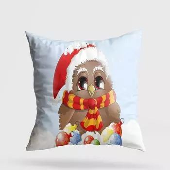 Evila Originals, YY202327- GRC3220, разноцветная, подушка, 50 % хлопок/50 % полиэстер