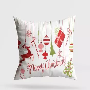 Evila Originals, YY202334- GRC3228, разноцветная, подушка, 50 % хлопок/50 % полиэстер