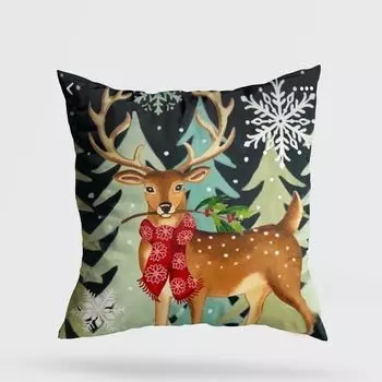 Evila Originals, YY202352- GRC3248, разноцветная, подушка, 50 % хлопок / 50 % полиэстер