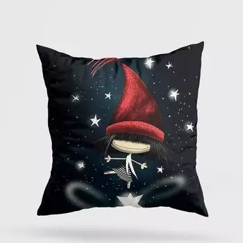 Evila Originals, YY202359- GRC3255, разноцветная, подушка, 50 % хлопок/50 % полиэстер