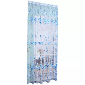 Evilia Originals, AS-10305-506-2PC-280400, штора, бирюзовый, 280 х 400 см Stuttg, синий