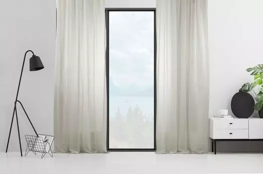 Evilia Originals, AS-70045-103-2PC-140325, штора, кремовый, 140 х 325 см, бежевый