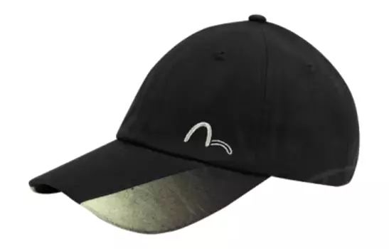 EVISU Бейсболка хлопковая унисекс черная