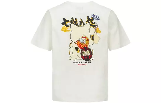 EVISU Мужская футболка, Черный