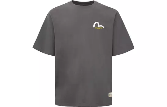 EVISU Мужская футболка, Темно-серый