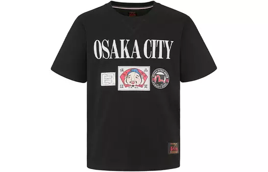 EVISU Мужская футболка, Желтый