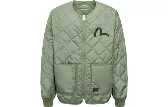 EVISU Мужская куртка, Армейский Зеленый