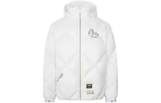EVISU Мужская куртка, Белый