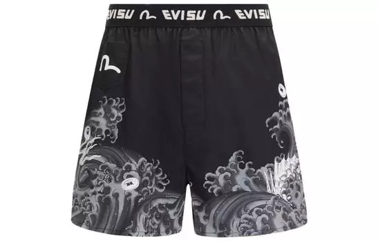 EVISU Мужские боксеры, Черный